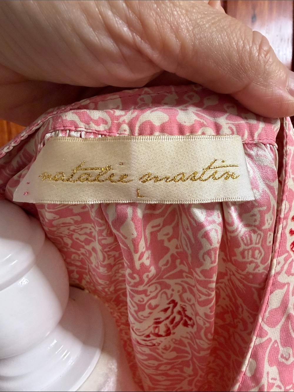 Natalie Martin Remy Top - Andromeda Shell - Large - Picture 7 of 9